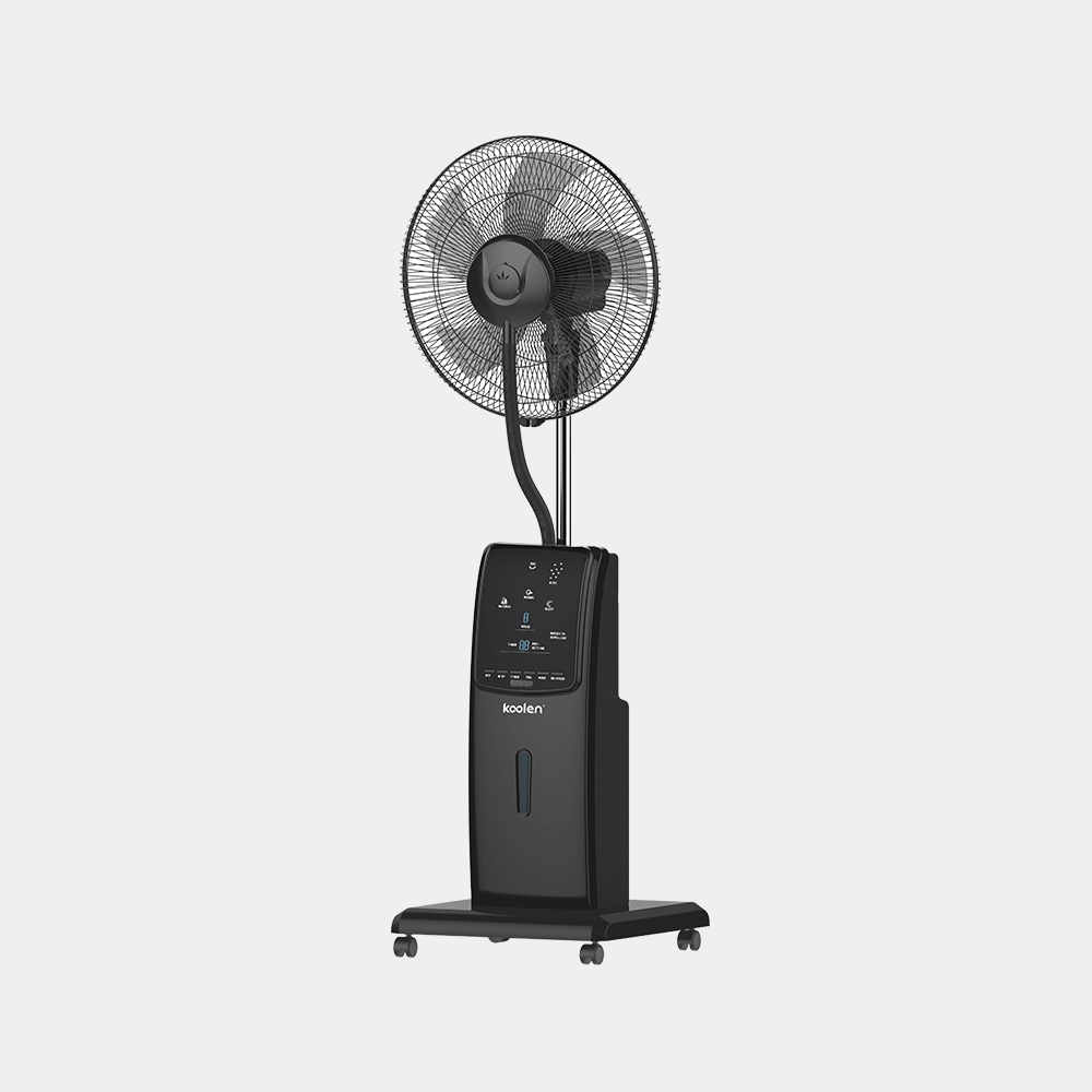 Koolen - 16" (40cm) Stand Mist Fan - Golden - Black