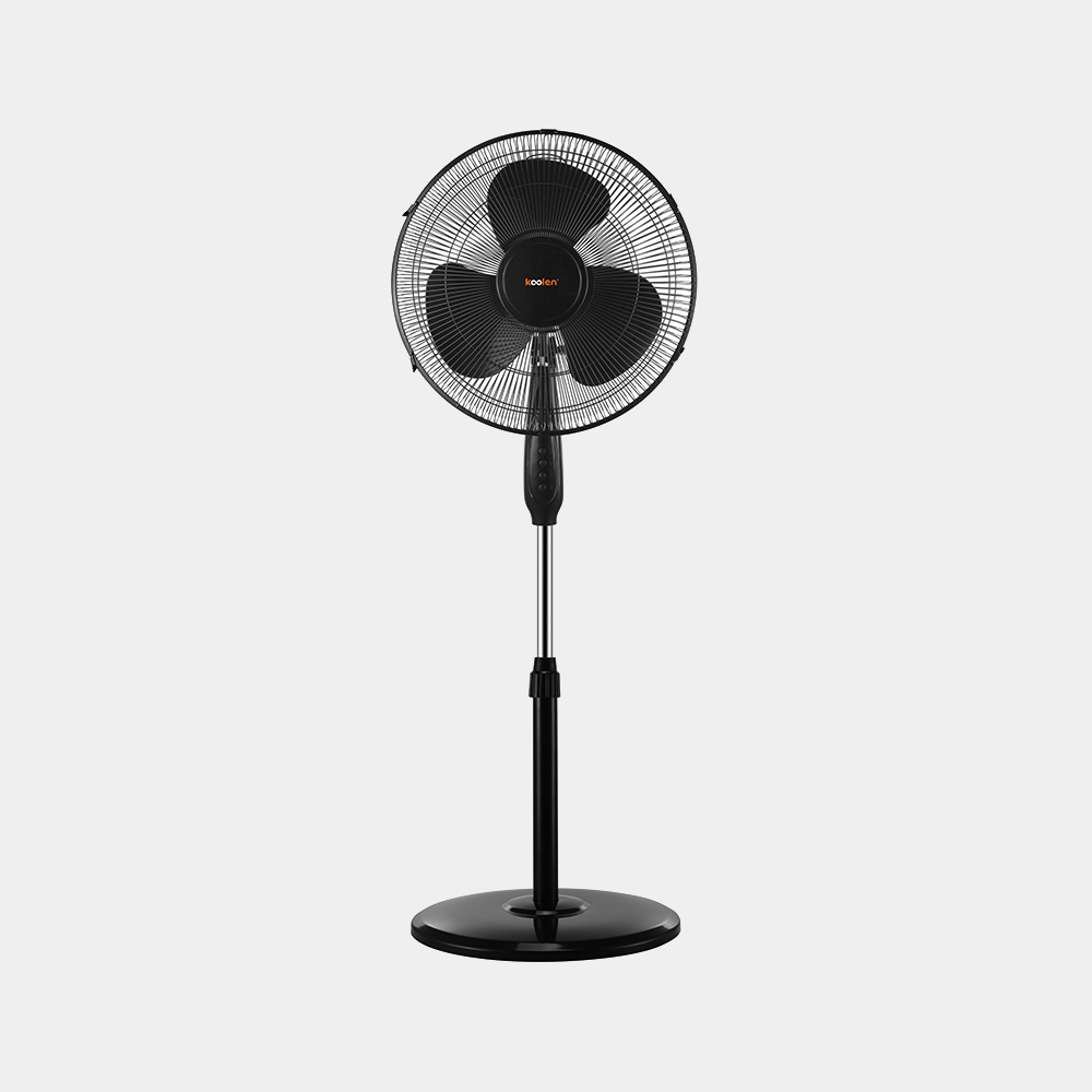 KOOLEN STAND FAN 16 " WHITE PRO - Black