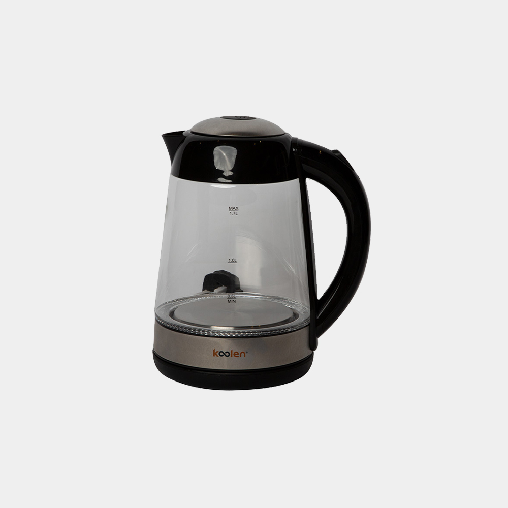 Glass Electric Kettle 1.7L - Black