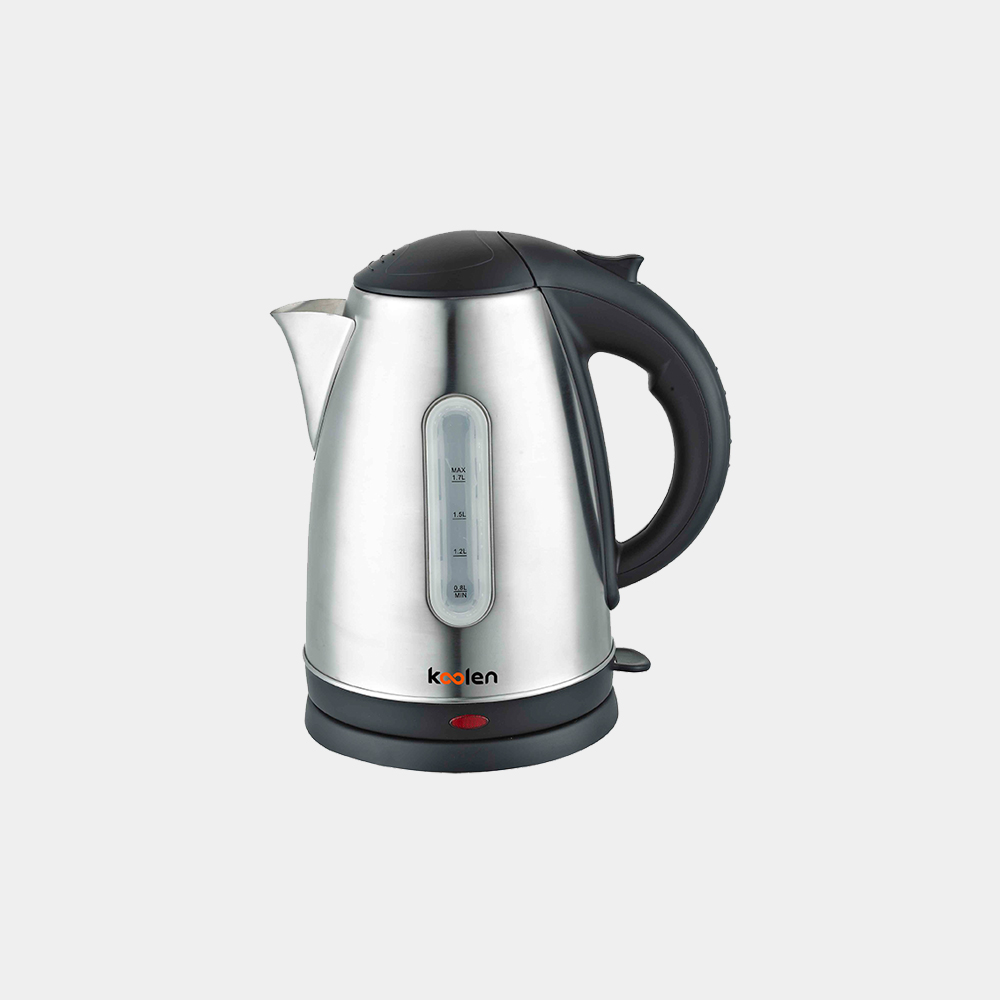 Electric Kettle Stainless Steel - Black