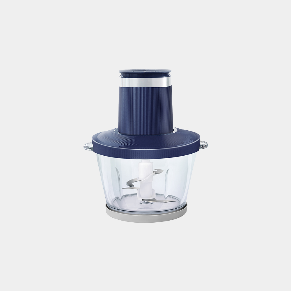 KOOLEN FOOD CHOPPER 1.8 L GLASS BOWL BLUE - Blue