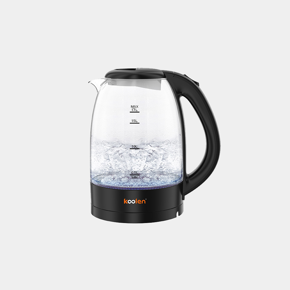 Electric Glass Kettle 1.7L - Black