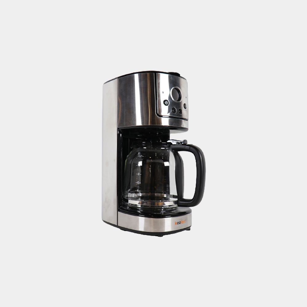 coffee maker with digital filter - Silver