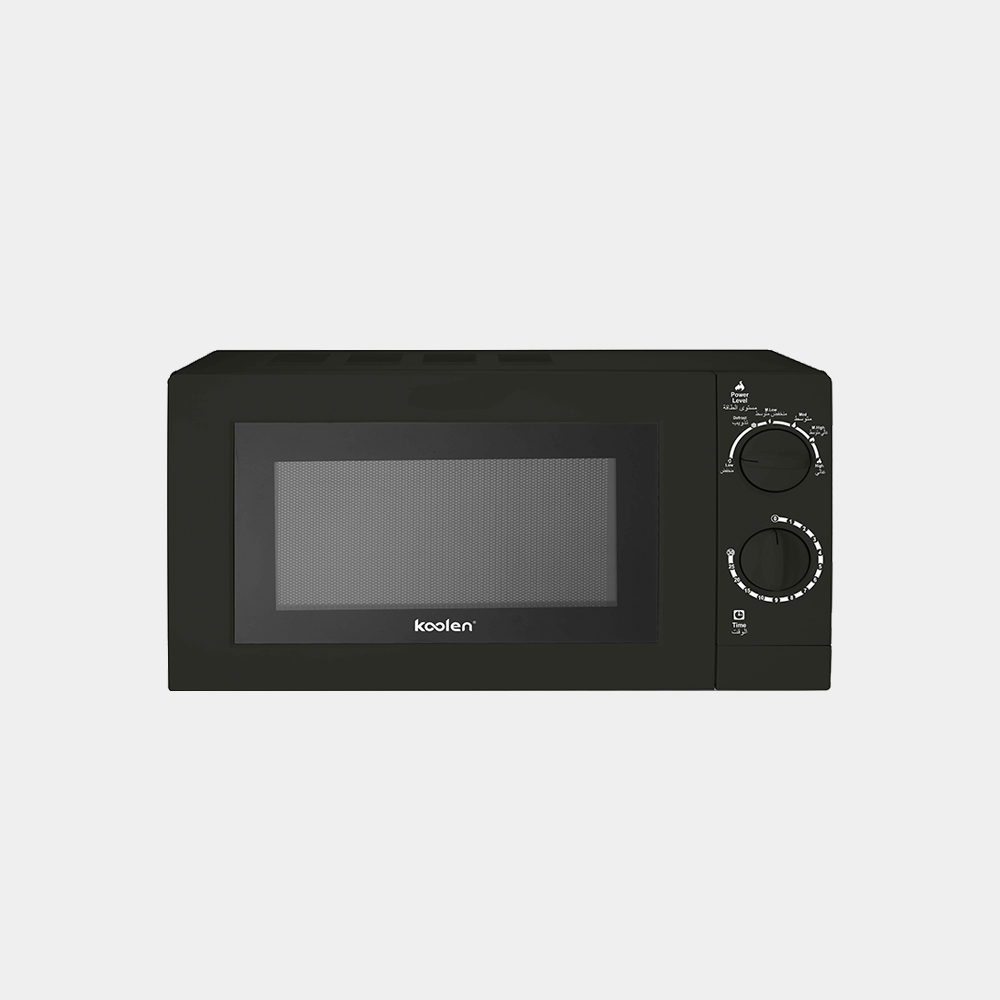 KOOLEN MICROWAVE OVEN WHITE 20L MECHANICAL CONTROL - Black