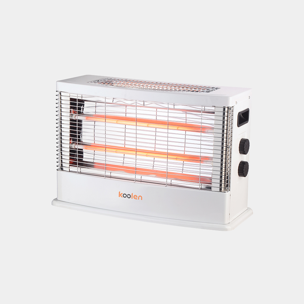 Rectangular heater - White