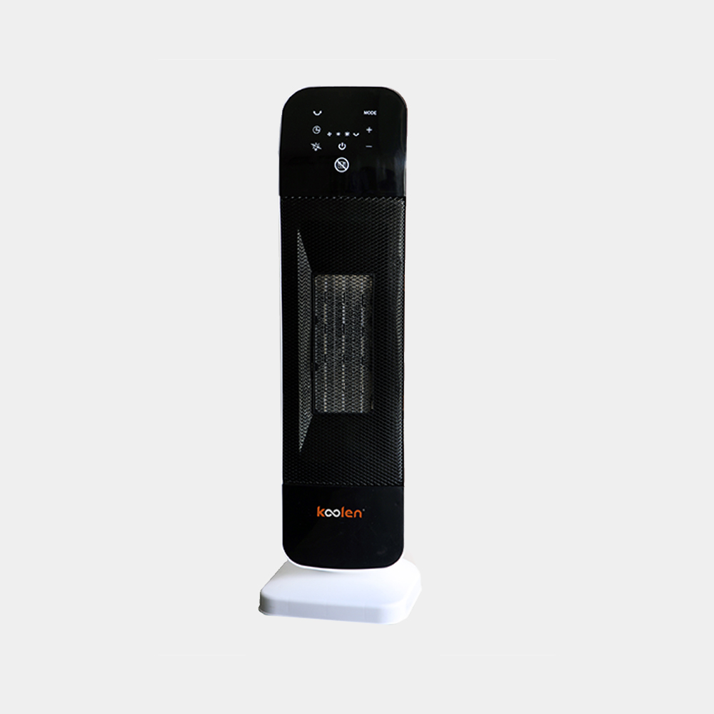 heater with oscillating - Black