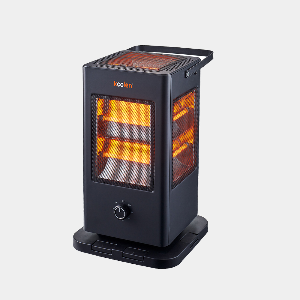 Electric Heater Five Faces 2000W - Black