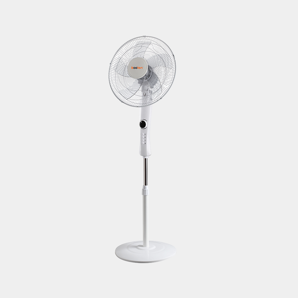 KOOLEN STAND FAN 16 " BLACK - White