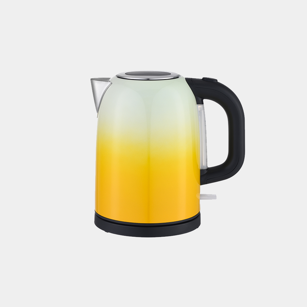 Electric Kettle S/S Color Change 1.7L - Yellow