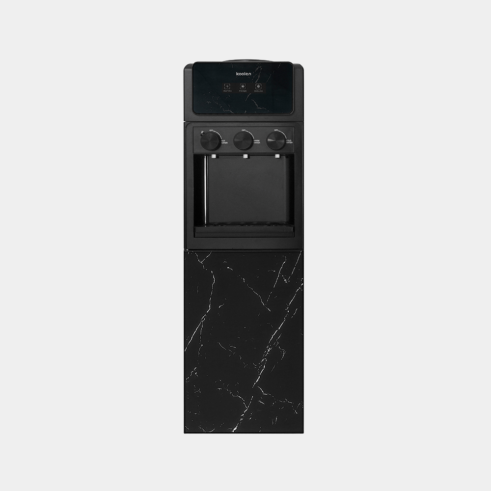 KOOLEN WATER DISPENSER MARBLE EFFECT BLACK - Black